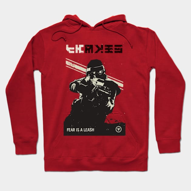 Killzone - Fear Propaganda Poster Hoodie by Gekidami